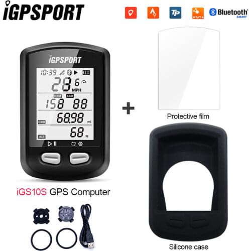 IGPSPORT iGS10S GPS Cycling Computer Bluetooth 5.0 IPX6 Waterproof ANT+ Bicycle Speedometer Wireless Bicycle Accessories NEW
