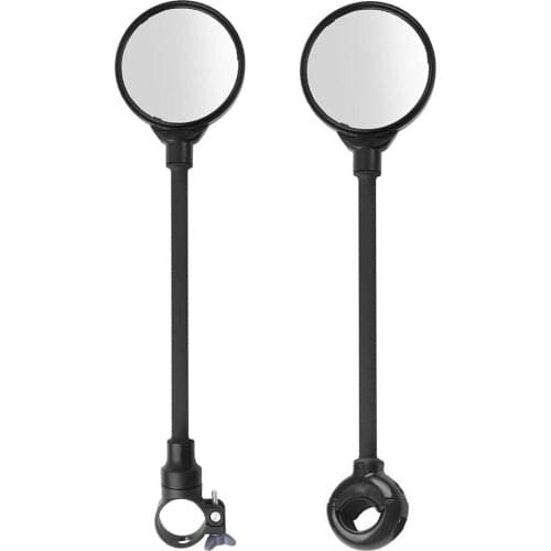 Cycling Bike Rear View Mirror Rearview Handlebar Mirrors 360 Rotatable Adjustable Universal For Mountain Road Bike Accessories