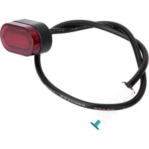 Electric Scooter Rear Tail Light Lamp E-scooter Brake Light Safety Warning Light Useful Accessory Fit for Xiaomi M365