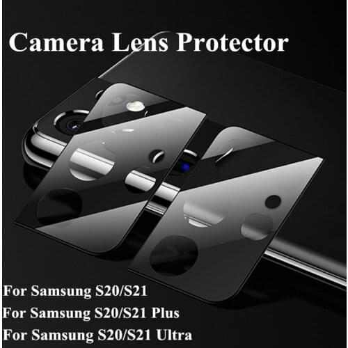 Camera Lens Protector for Samsung S20 S21 Ultra 3D Full Cover Back Lens Protective Glass For samsung s21 ultra s 21 Lens Glass