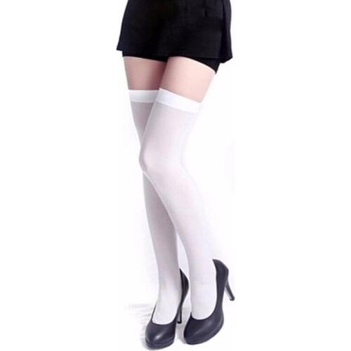 Women Sexy Warm Stockings Winter Knee Velvet Stocking Cute Thigh High Stockings Over Knee Socks