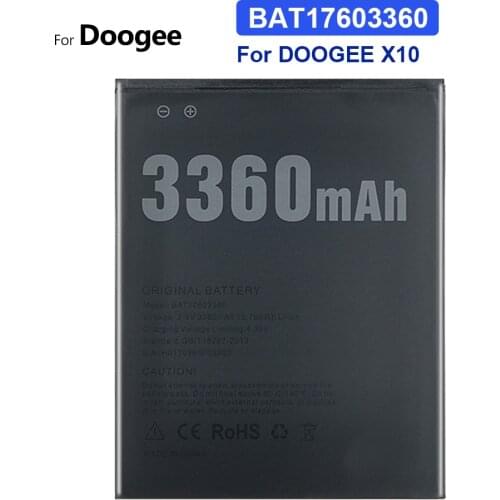 Battery BAT17603360 3360mAh For DOOGEE X10 X 10 Bateria