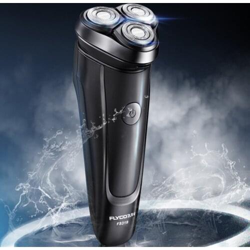 Shaver Rechargeable Mens Shaver Body Wash 3D Three-dimensional Floating Three Blade Double Ring Cutter Net Electric Shaver