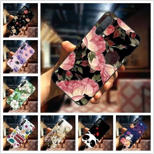 For OnePlus Nord CE 5G Case 6.43'' 3D Flower Emboss Silicone Phone Cover For OnePlus Nord N200 5G Cases Soft Relief Coque Shell