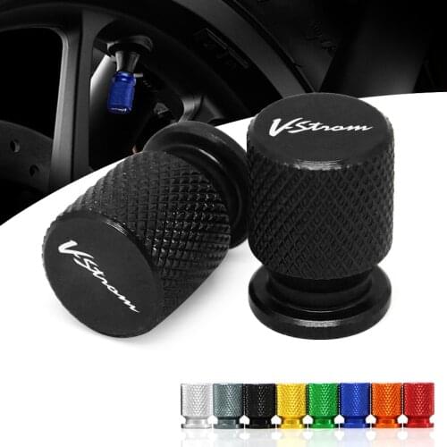 For VSTROM DL250 DL650 V-Strom DL1000 DL 650 1000 XT Motorcycle CNC Accessories Wheel Tire Valve Stem Caps Airtight Covers
