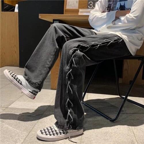 Мужские широкие джинсы I Fuyou China At AliExpress