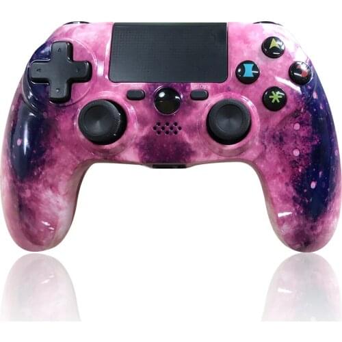 K ISHAKO PS4 Gamepad Wireless Remote Gaming Controller For Playstation with Double Shock Audio Jack Touch Pad