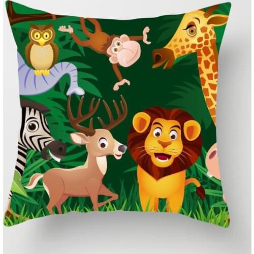 Forest Safari Jungle Animal Baby Shower first 1st wild one year old birthday Party Gender reveal boy bedroom Decoration gift