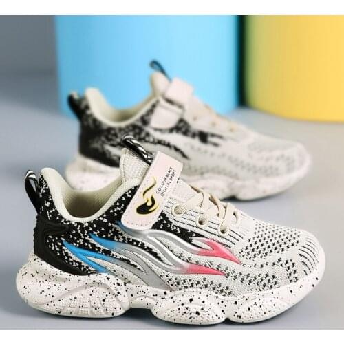 Summer Childrens Fashion Sports Shoes Running Leisure Breathable Outdoor Kids Shoes Lightweight Sneakers Shoes