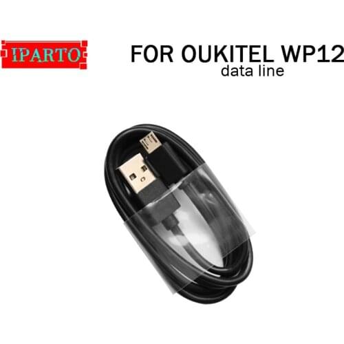 OUKITEL WP12 USB Cable 100% Official Original High Quality Micro USB Wire Mobile Phone Accessories For OUKITEL WP12 Cell Phone