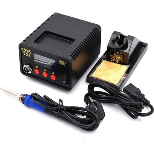 220V Digital Display SMD Soldering Station 60W Soldering Iron Ceramic Heating Element Motherboard BGA Rework Repair Welding Tool