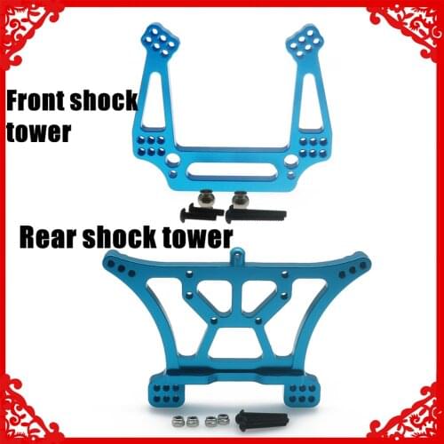 Alloy front/rear shock tower for rc hobby model car 1/10 for Traxxas Slash 2WD short course parts