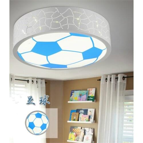 Ball Ceiling Lamp Football Children Lamp Led Eye Protection Cartoon Bedroom Lamp Study Room Lamp Kindergarten Lamp