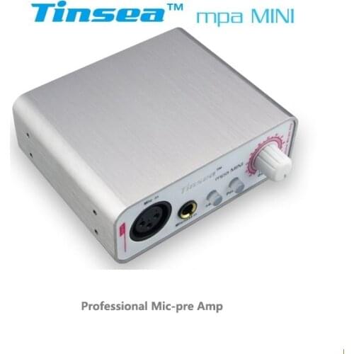 Tinsea Mpa MINI Professional Mic-pre Amp Studio Microphone Amplifier Sound Card Reverberation Karaoke With 48V Phantom Power