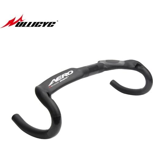 Ullicyc Carbon Fiber Bicycle Handlebar Bent Bar Internal Routing UD Road Highway Bike Handle Bars 400/420/440*31.8mm WB765