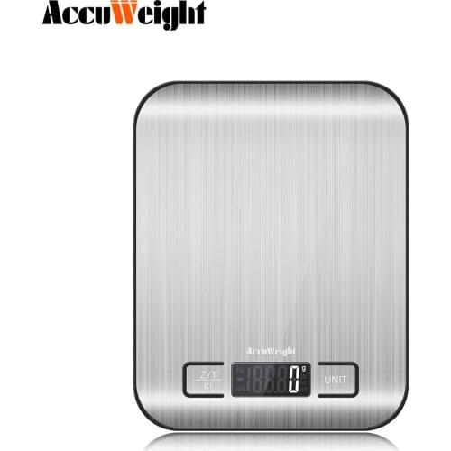 AccuWeight 211 Kitchen Digital Scales 10KG Kitchen Accessories Food Scale For Cooking With High Precision Sensors 6 weight unit