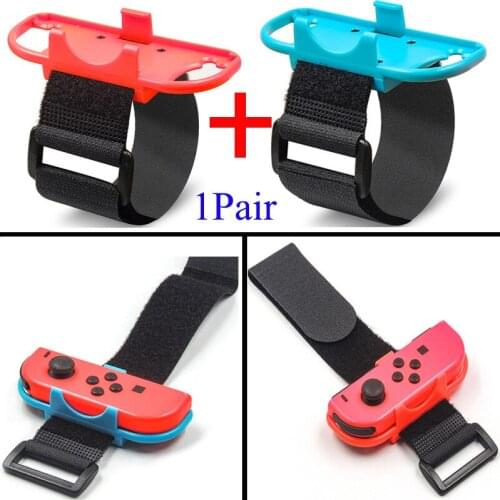 1Pair Adjustable Just-dance Wristband for Joy-con Controller Hand Straps for NS SWITCH Joy-con 2PCS Wrist Strap