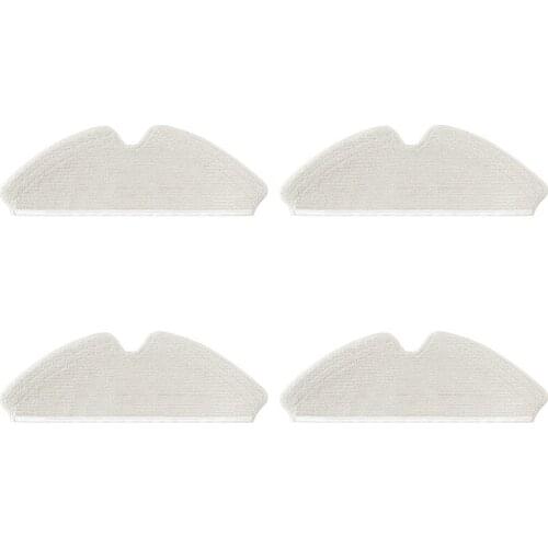 4Pcs for Proscenic M7 Pro Mopping Cloth Replacement Washable Cleaning Pad Rag Robot Vacuum Cleaner Parts
