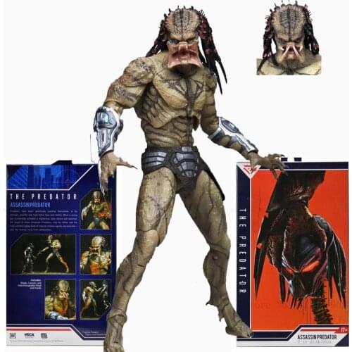 Armored Assassin Predator Figure NECA Ultimate Unmasked Action Figure PVC Collectible Model Toys