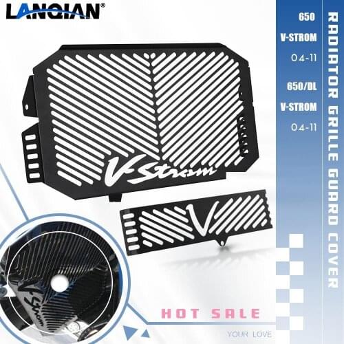 For Suzuki ​V-STORM650 2004-2011 New Motorcycle Radiator Grille Guard Cover For Suzuki DL650 V-Strom 2004-2011 Accessories