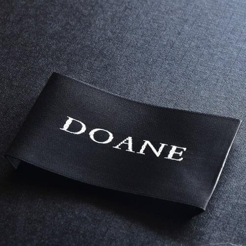 Custom clothing label/dress embroidered satin tags/shirt tag/sewing labels custom/brand label/ribbon1000 pcs a lot