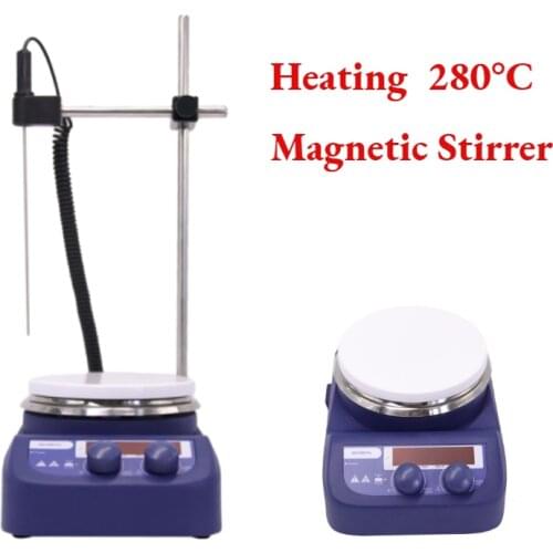 Laboratory Stirrer Electric Mixer Hotplate Magnetic Stirrer Lab Equipment With Stir Bar
