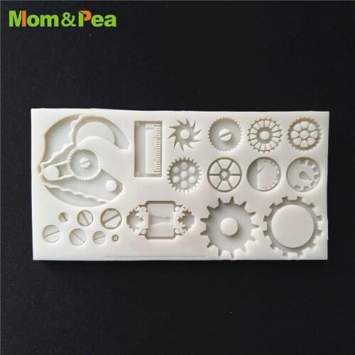 YS8054 Gear Silicone Mold Gum Paste Chocolate Ornamental Fondant Mould Cake Decoration Tools