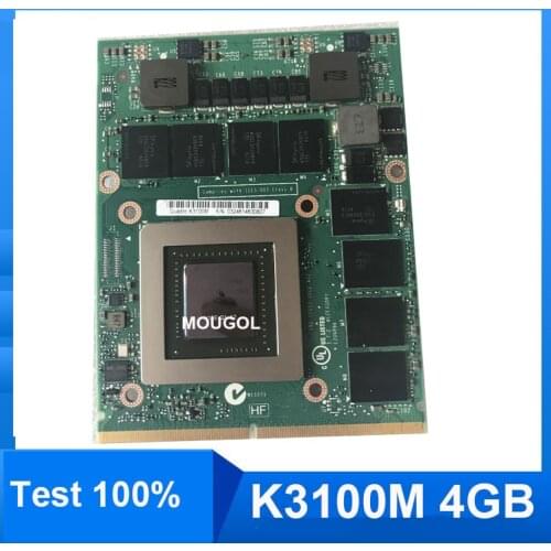 Brand New K3100M K 3100M 4GB N15E-Q1-A2 Display Graphic Video Card VGA for DELL M6700 M6800 M6600 HP 8740W 8760W Test 100