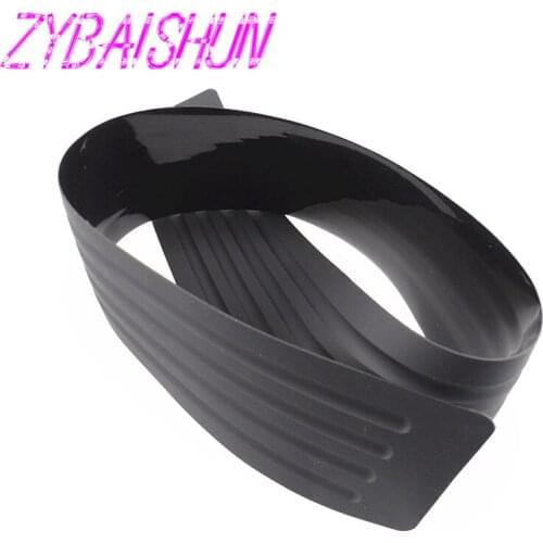 Car Rear Bumper Scuff Protective Sill Pedals Cover For Audi all series Q3 Q5 SQ5 Q7 A1 A3 S3 A4 A4L A6L A7 S6 S7 A8 S4 RS4 A5 S5