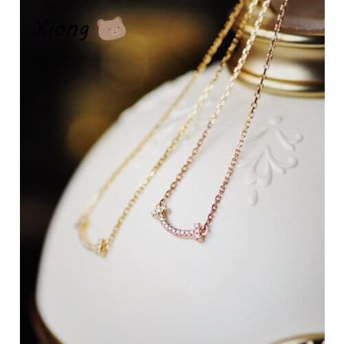 Mi Xiong 925 Sterling Silver Necklaces for Women Luxury Jewelry Pendants Man Chains Jewellery Romantic Gift Girlfriend Classic