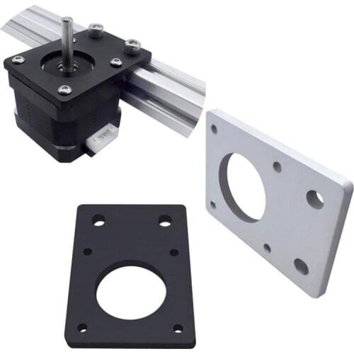 1pc 3D Printer Accessories 42 Stepper Motor Fixed Piece Mounting Bracket Suitable For 2020 2040 Aluminum Profile