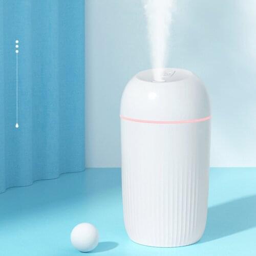 420Ml Usb Stille Luchtbevochtiger Zachte Nachtlampje Aroma Diffuser Continu/Intermitterende Spray Kan Werken Voor 8-12 Uur