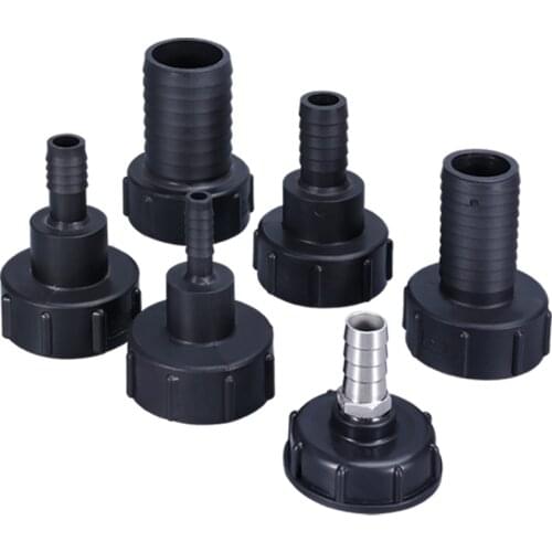1000L IBC Tank Adapter 60mm Coarse thread Tap Connector Water Tank Fitting For Home Garden Water Drain Joints 1Pcs