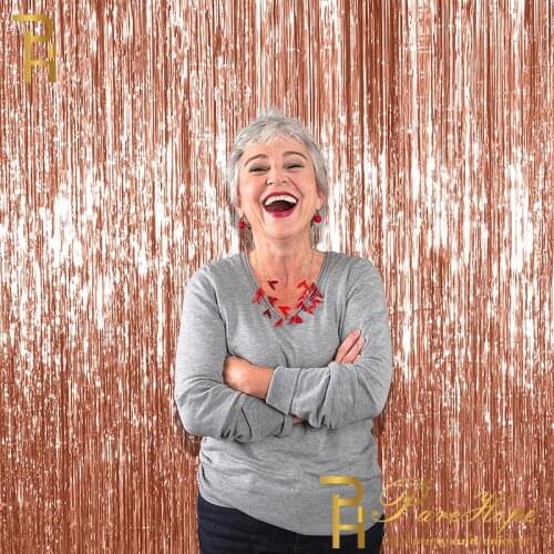 Sparkle Glitter Tinsel Fringe Foil Curtain Bachelorette Party Backdrop Curtain Birthday Party Decoration Adult Anniversary Decor