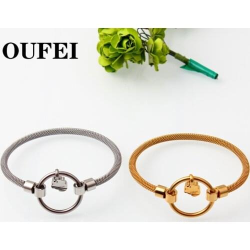 Love Bracelets for Womens friendship gold bracelet charm stainless steel bangle woman Jewelry accesories