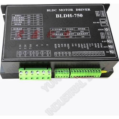 600W 750W 8A 220V AC Brushless Motor Driver BLDC Driver Hall drive Controller Adjustable High speed 20000RPM PWM with RS485