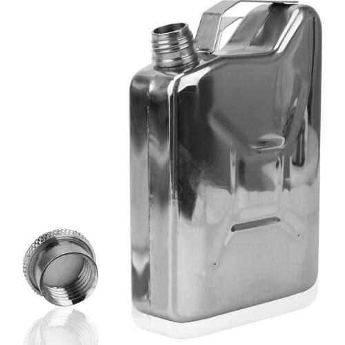 For Whiskey Liquor Portable Whisky Wine Pot Creative Stainless Steel Flagon 5 oz Personalized Men Gift Hip Flask