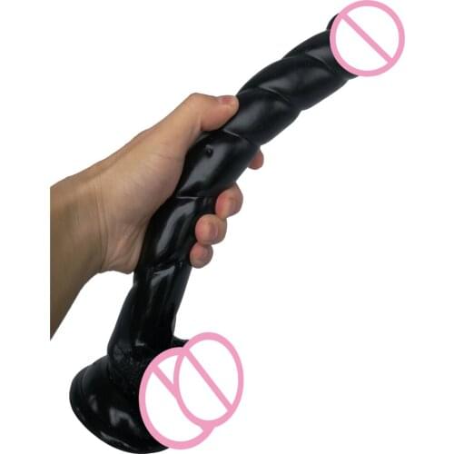 HOWOSEX Super Long Dildo Realistic Big Anal Butt Plug Dildo soft Penis Suction Cup big Dildo Dick For Women Adult Sex Toys