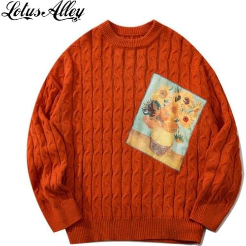 Men's Knitted Pullovers Lotus Alley China