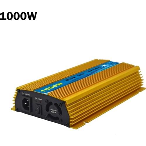 1000W 24V solar power grid tie micro inverter 20-45V DC to AC 120/230V Pure Sine Wave Inverter 1000WATT for 24V 36V solar panel