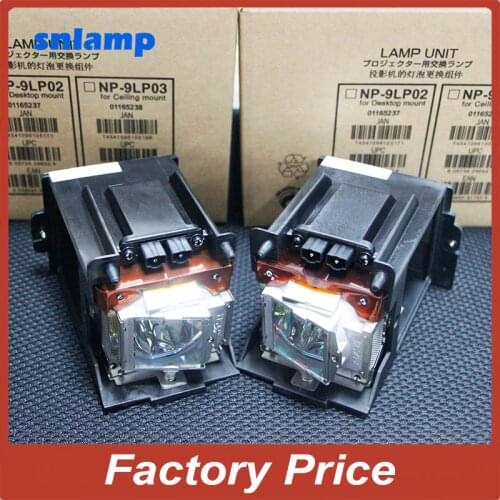 Original Projector Lamp with housing for NP-9LP01 / NP-9LP02 for FOR NEC NC900C NC900C-A + PH800T NP-9LP06 NP-9LP 03 04 05 07