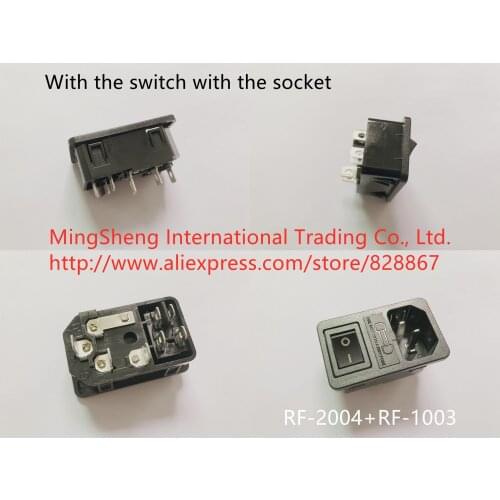 Original new 100% import original authentic with the switch with the socket RF-2004+RF-1003