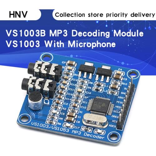 VS1003B VS1053 MP3 Module Development Board Onboard recording Function Development Board