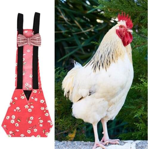 Poultry Pet Diapers Chicken Dung Goose Prevent Poultry From Pulling Polyester Diapers At Will