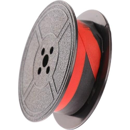 1pcs Universal Red and Black Typewriter spool Ribbon Compatible for ROVER Typewriter Printer Core Ink Ribbon clear writing