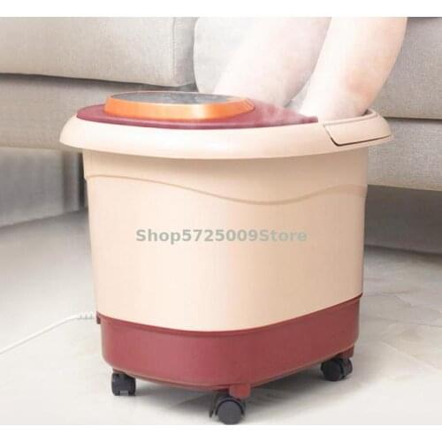 Foot Bath Foot Bath Foot Deep Bucket Full Automatic Electric Heating Massage Foot Therapy Machine Foot Bath Household Constant T