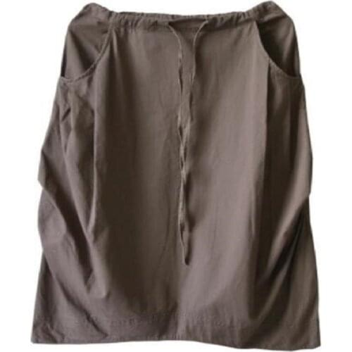 2021 Autumn Summer Women Casual Long Skirt Plus Size Skirt Female Cotton Bud Skirt Skirts Women L338