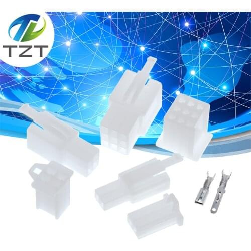10set/lot 2.8mm 2/3/4/6/9 Pin Automotive 2.8 Electrical Wire Connector Male Female Cable Terminal Plug Kits Motorcycle Ebike Car