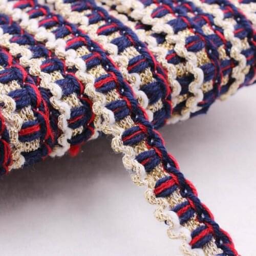 10yards Small Fragrance Wind Braided Ribbon Lace Trim DIY Fashion Clothing Home Textile Decorative Sewing Accessories Material