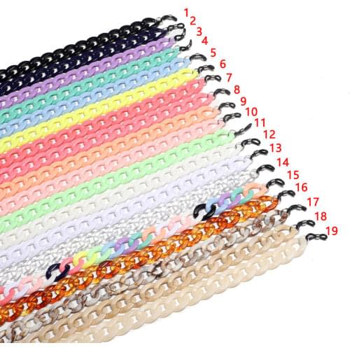 Acrylic Glasses Strap Hanging Neck Rope Sunglasses Chain Spectacle Lanyard Fashion Accessories